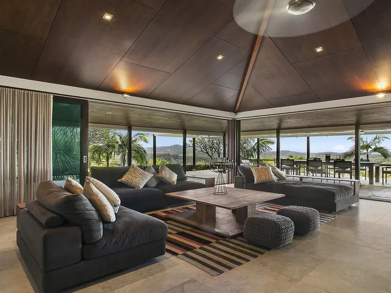 Holiday home lounge room