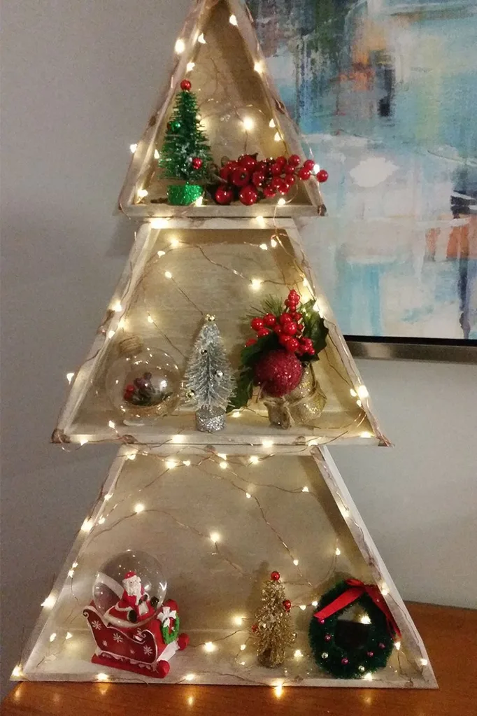 Kmart Christmas tree hack | Home Beautiful Magazine Australia