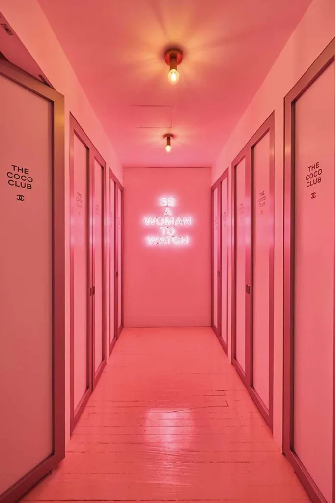 Chanel members only club in New York
