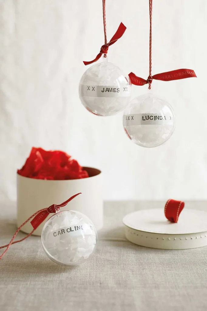 Make your own personalised Christmas baubles | Home Beautiful Magazine Australia