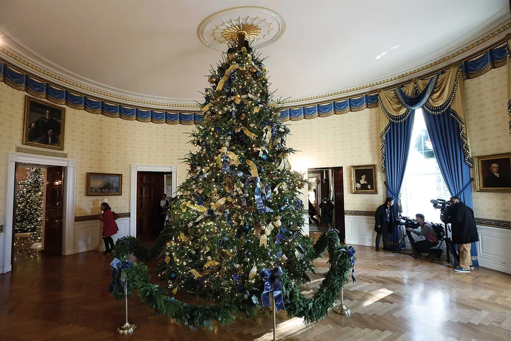 The White House celebrate Christmas | Home Beautiful Magazine Australia