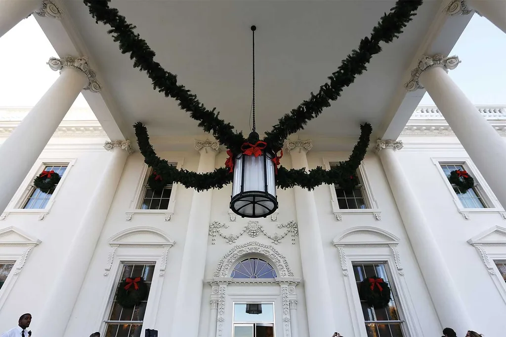 The White House celebrate Christmas | Home Beautiful Magazine Australia