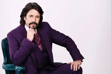 Laurence Llewelyn-Bowen has made Christmas tree decorations out of gin bottles