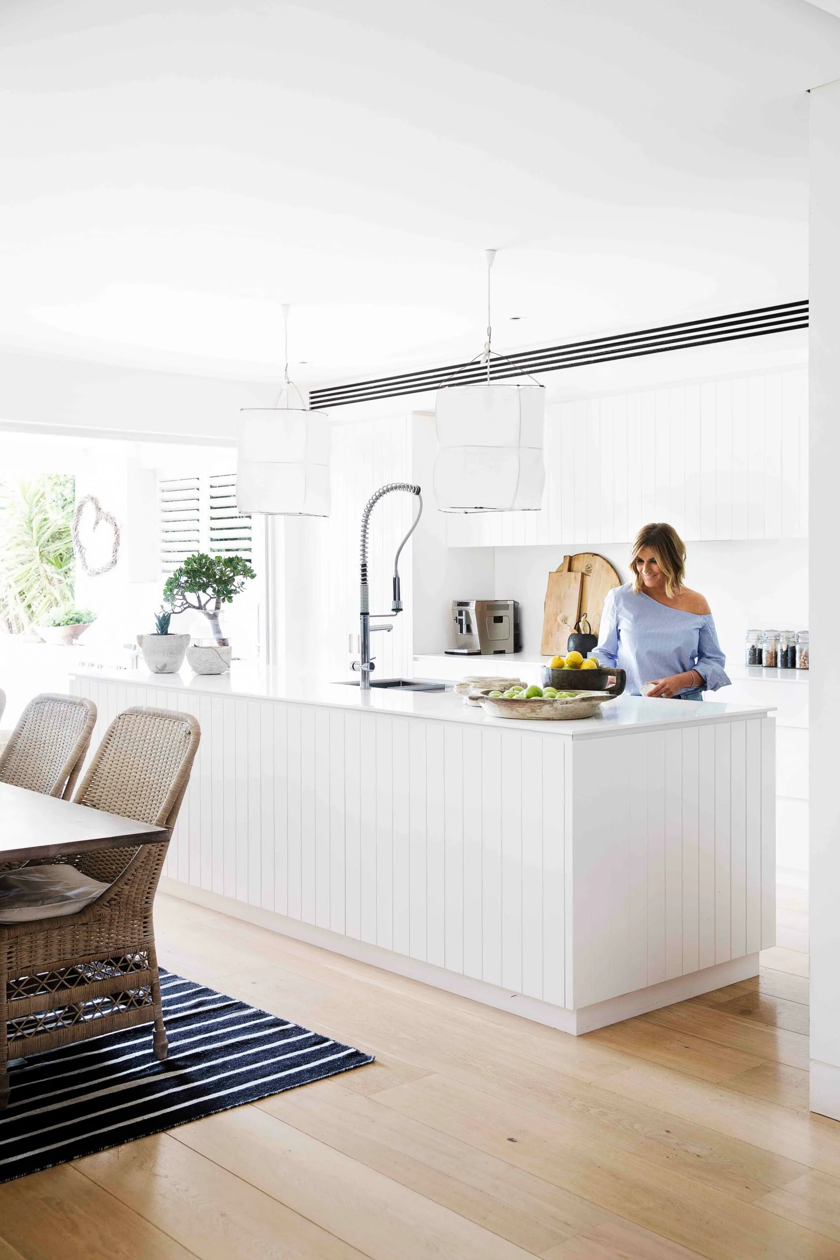 Kylie Gillies at home.