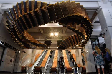 New station sculpture sets Sydney on the world stage