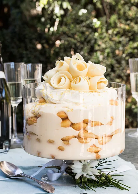 Limoncello sponge finger trifle Recipe | Home Beautiful