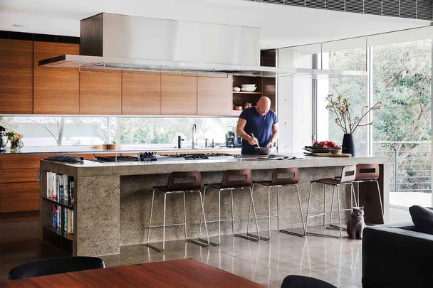 Matt Moran home kitchen