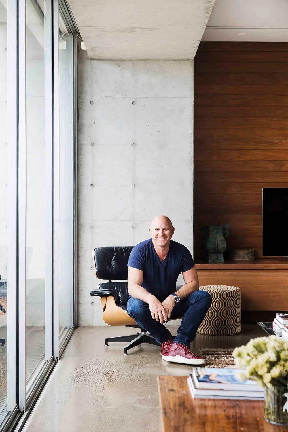 Chef Matt Moran at home