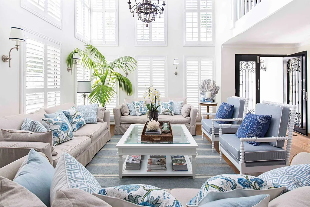 Amazing Hamptons living room makeover | Home Beautiful Magazine Australia