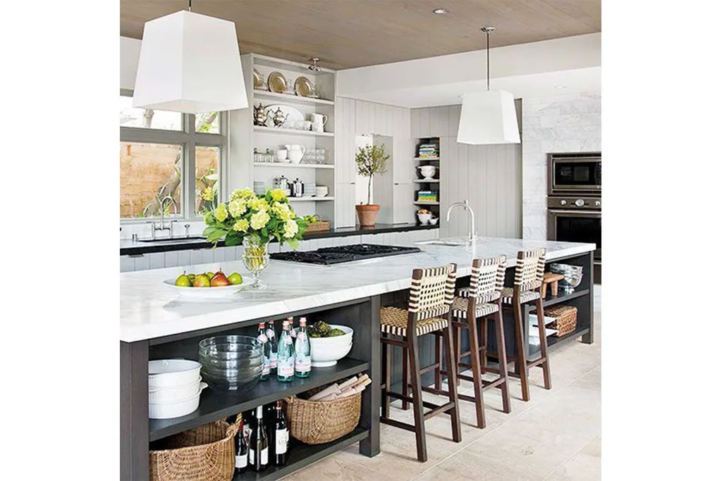 The one place you haven’t thought of for open shelving in your kitchen | Home Beautiful Magazine Australia
