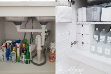 Check out this Adelaide woman’s incredible under-sink storage