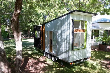 The luxury tiny house that takes up two carpark spaces | Home Beautiful Magazine Australia