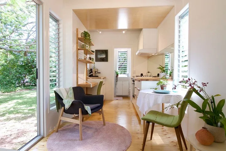 The luxury tiny house that takes up two carpark spaces | Home Beautiful Magazine Australia