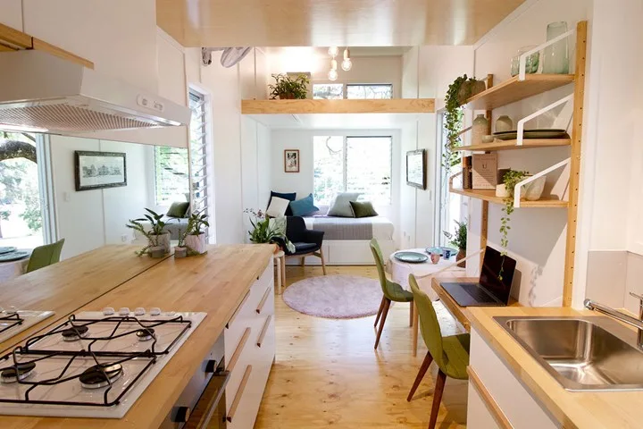The luxury tiny house that takes up two carpark spaces | Home Beautiful Magazine Australia