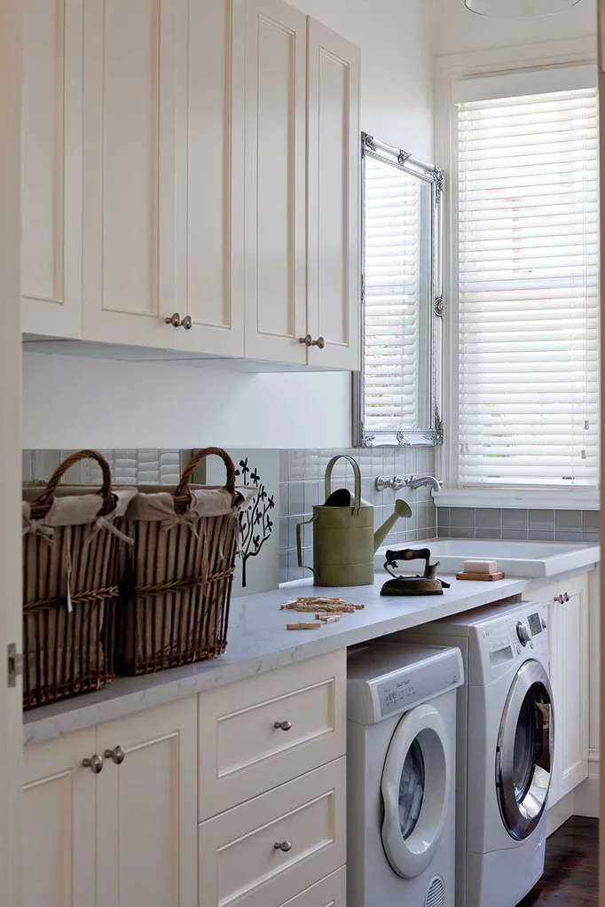 4 tiny laundries that work | Home Beautiful Magazine Australia