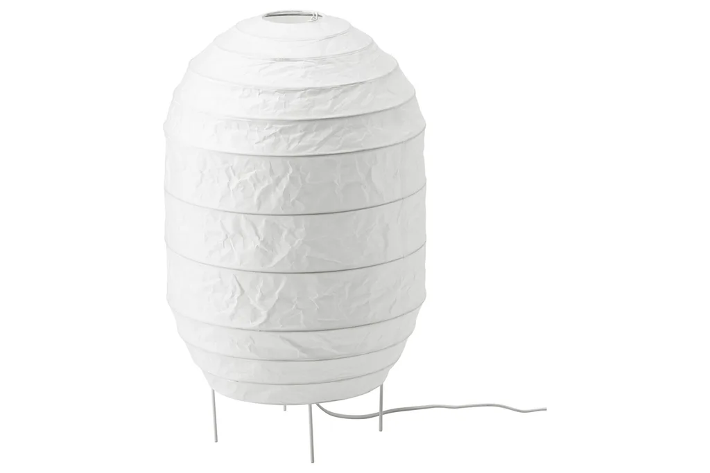 Paper floor lamp