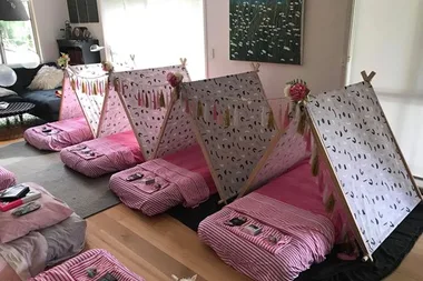 Kmart mum creates slumber party of the year