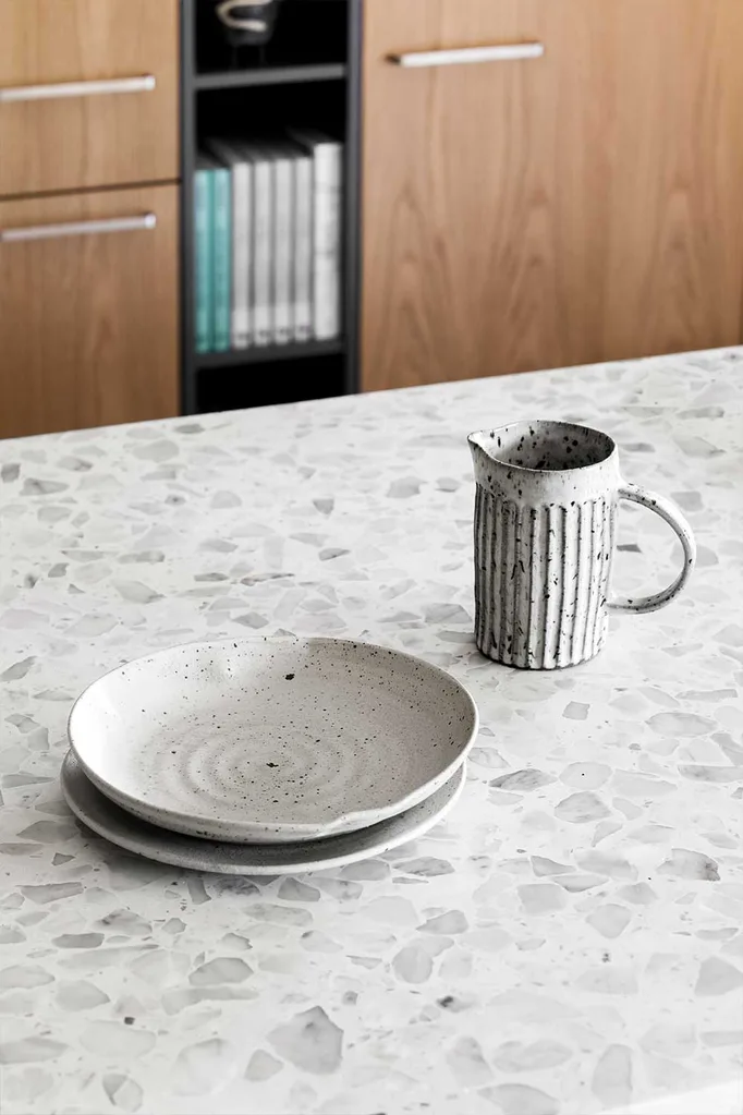 Terrazzo is trending - the 70s stoneware that has taken a seat at the contemporary table | Home Beautiful Magazine Australia