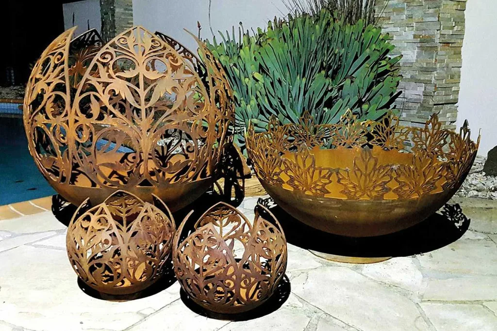 Amazing artist creating unique fire pits | Home Beautiful Magazine Australia