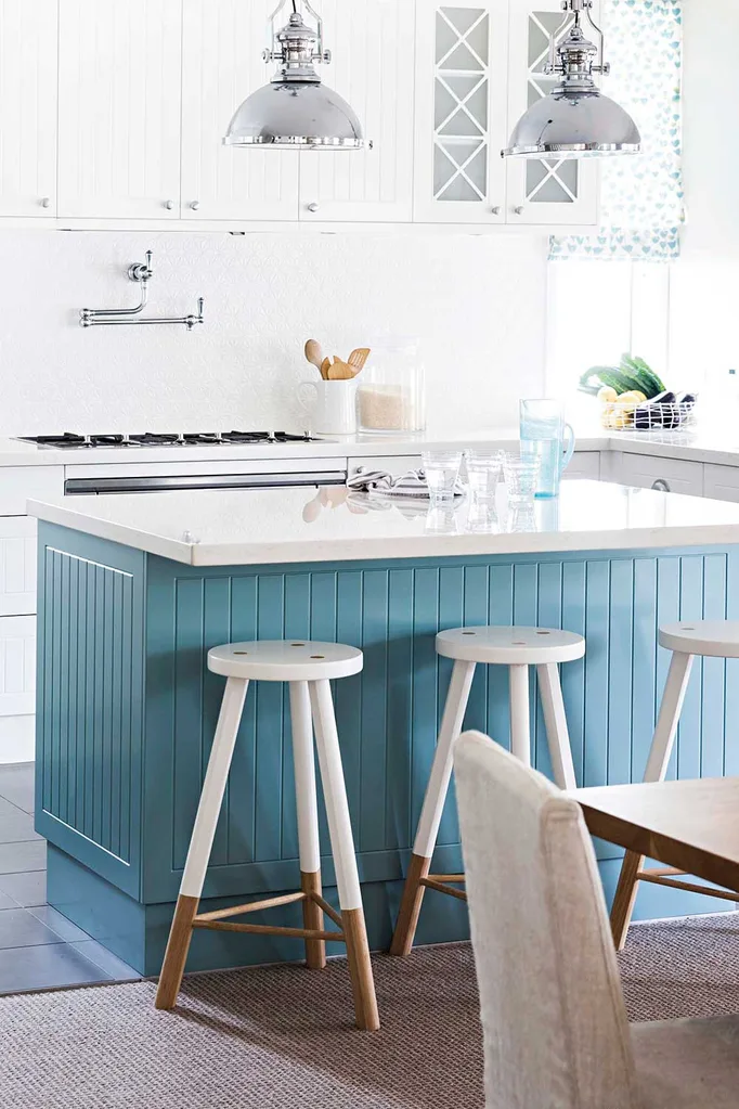 Seven stunning non-white kitchens | Home Beautiful Magazine Australia