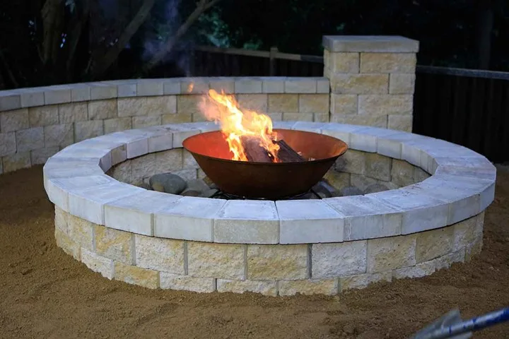 Fire pit for winter | Home Beautiful Magazine Australi