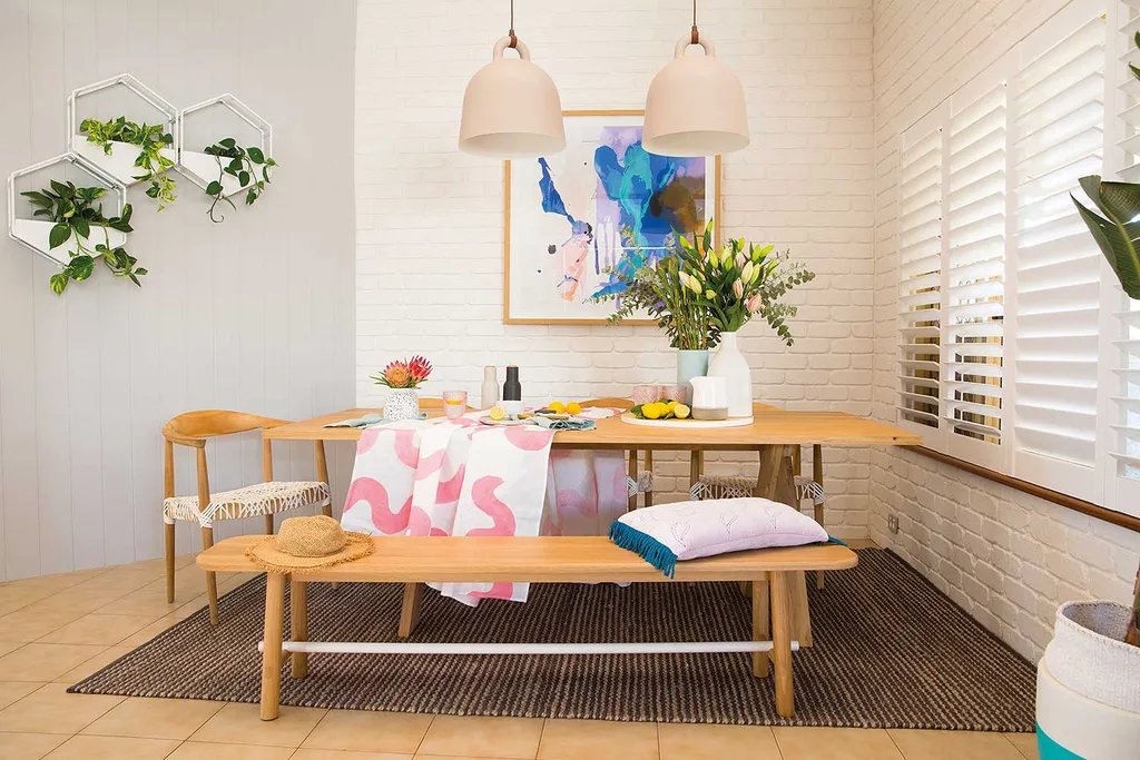 Take a look at this incredible dining room transformation | Home Beautiful Magazine Australia