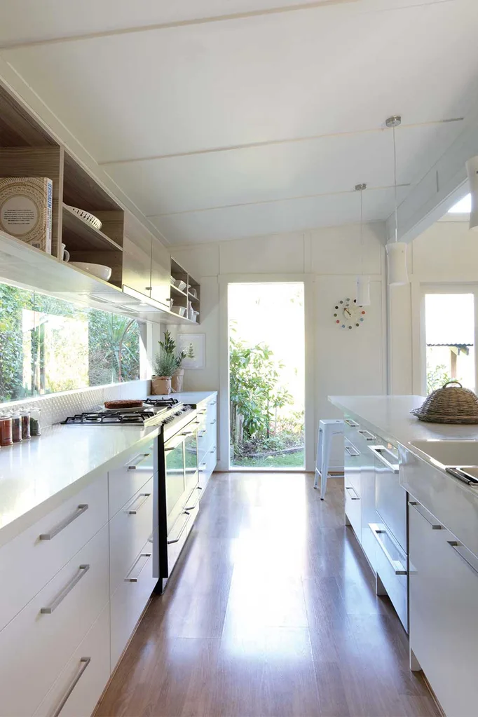 Kitchens with timber floorboards | Home Beautiful Magazine Australia