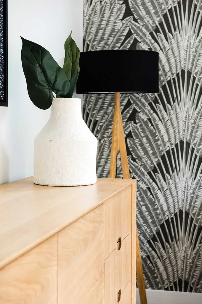 How to do a wallpaper feature wall | Home Beautiful Magazine Australia