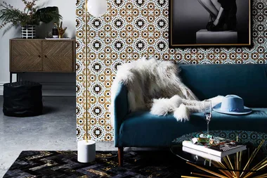 Moody interiors – bring in the new season jewel colours