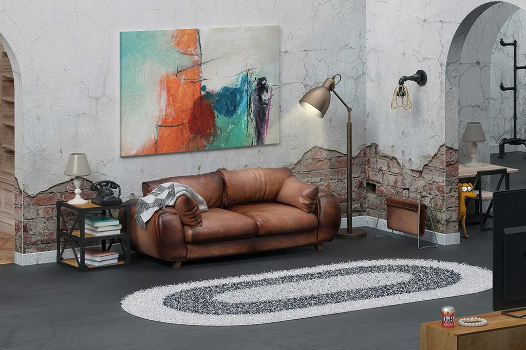 The Simpsons home redecorated | Home Beautiful Magazine Australia