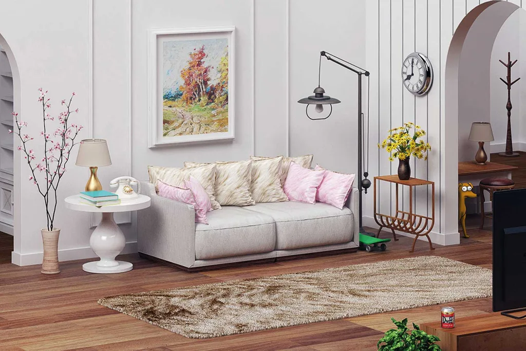 The Simpsons home redecorated | Home Beautiful Magazine Australia