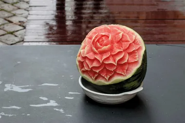 This artist transforms food into works of art