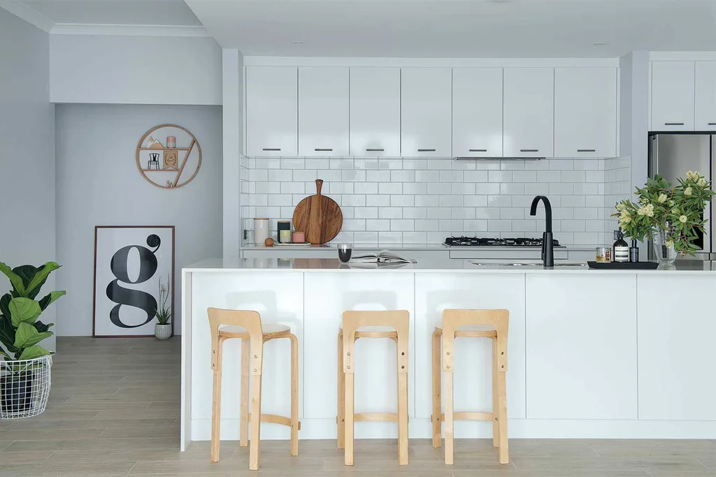 5 kitchens that celebrate white subway tiles | Home Beautiful Magazine Australia