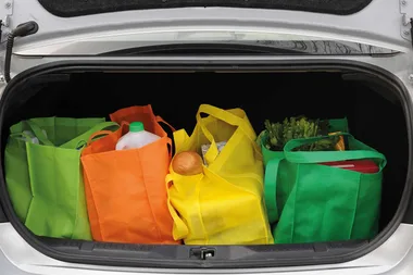 Clever hack to stop groceries sliding around in car boot