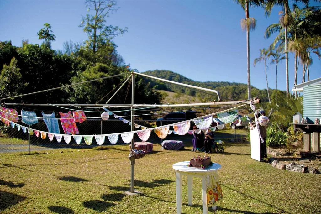 This woman retired her Hills Hoist with a fantastic party! | Home Beautiful Magazine Australia