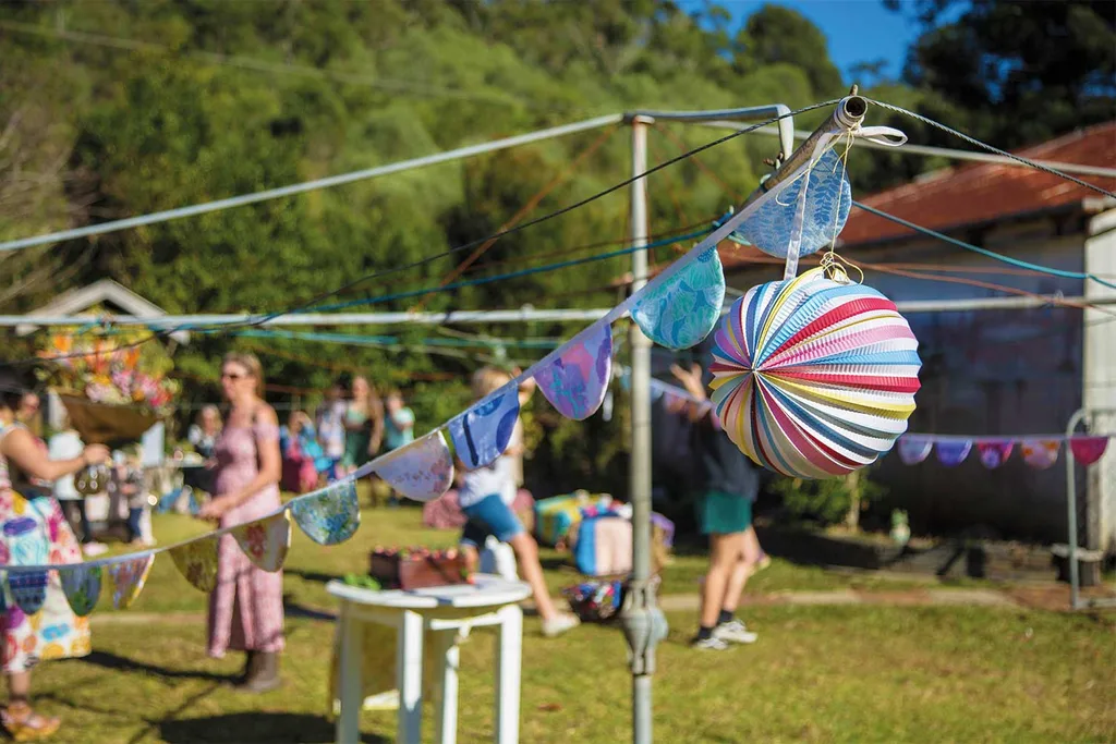 This woman retired her Hills Hoist with a fantastic party! | Home Beautiful Magazine Australia