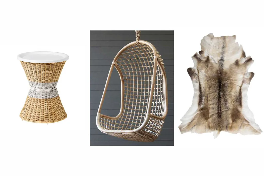 How to style your hanging chair for winter | Home Beautiful Magazine Australia