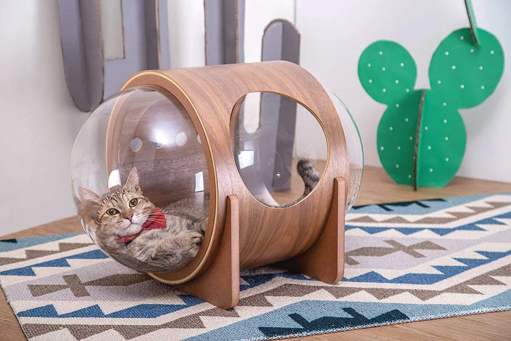 This space-age pet house will literally take your cats to the next level | Home Beautiful Magazine Australia