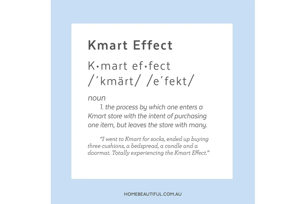 The Kmart effect