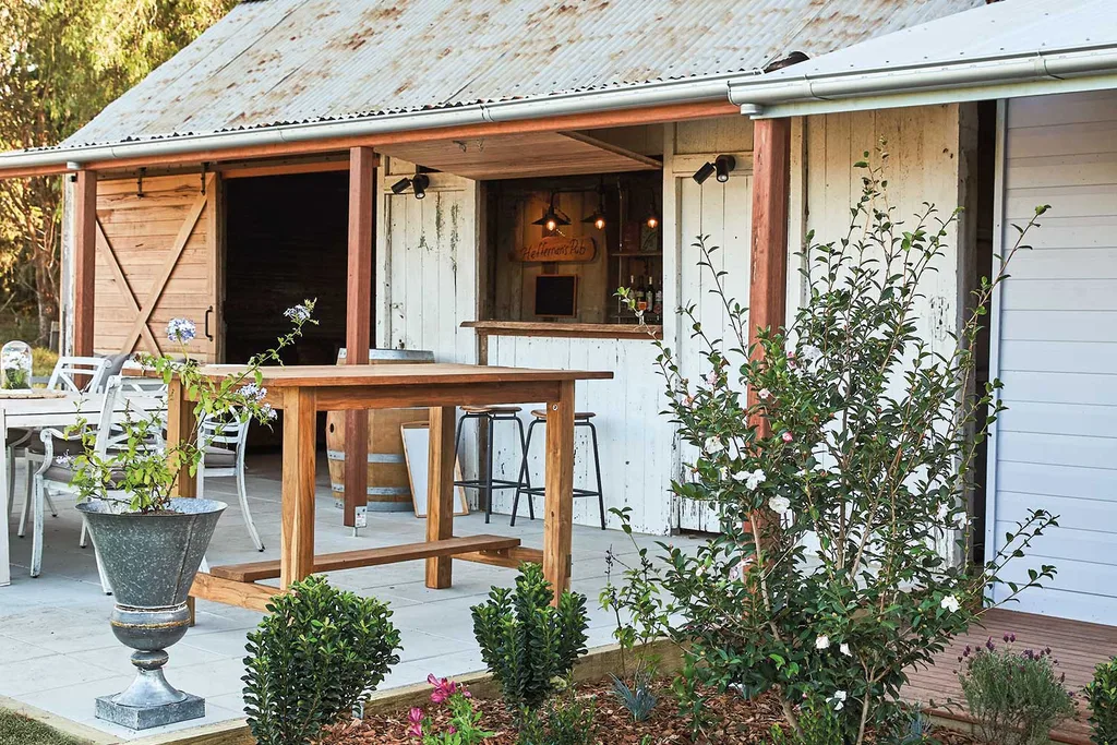 Before & After: From rusty shed to rustic chic