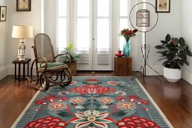 Great Gatsby designer collaborates with Designer Rugs with stunning results