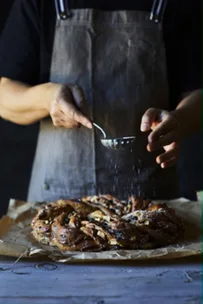 Home Beautiful Magical Makes: Braided spiced stollen wreath