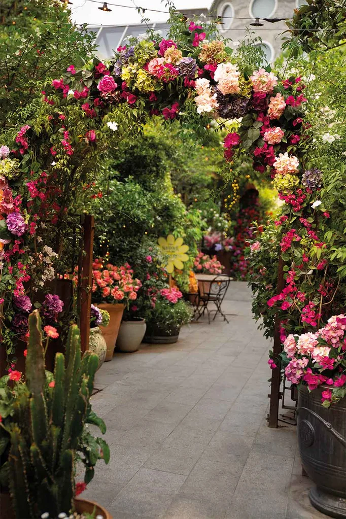Disney's Nutcracker themed garden at The Grounds