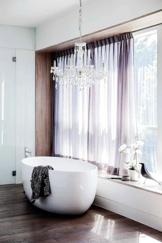 Luxe for less in the bathroom