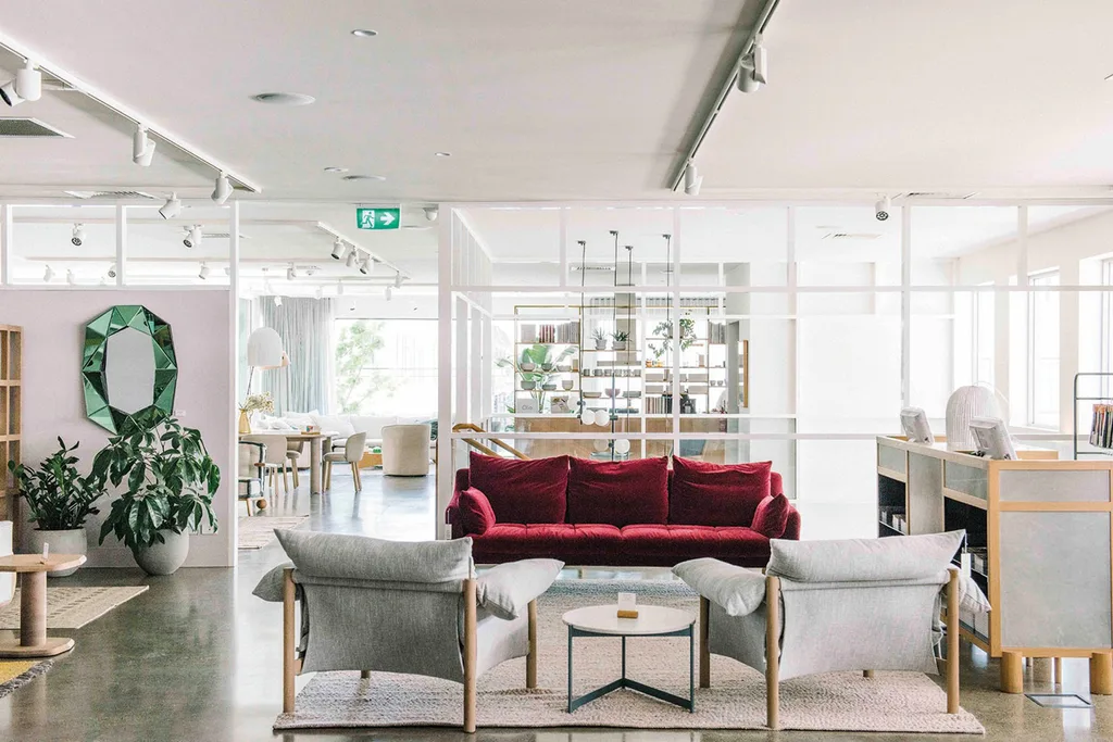 Jardan Furniture's stunning Melbourne showroom