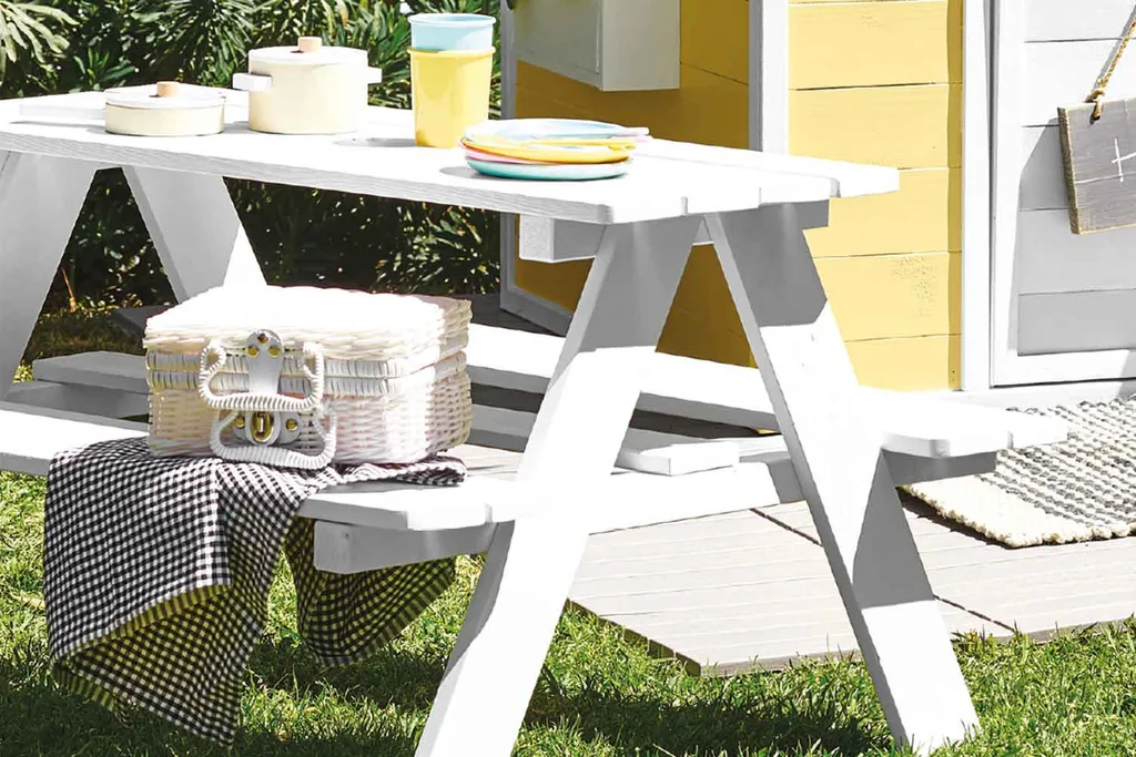 Give your kids’ cubby house a fabulous facelift for summer