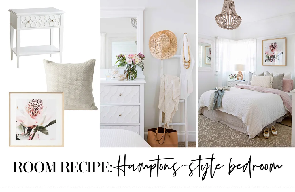 Room Recipe: Hamptons-style bedroom