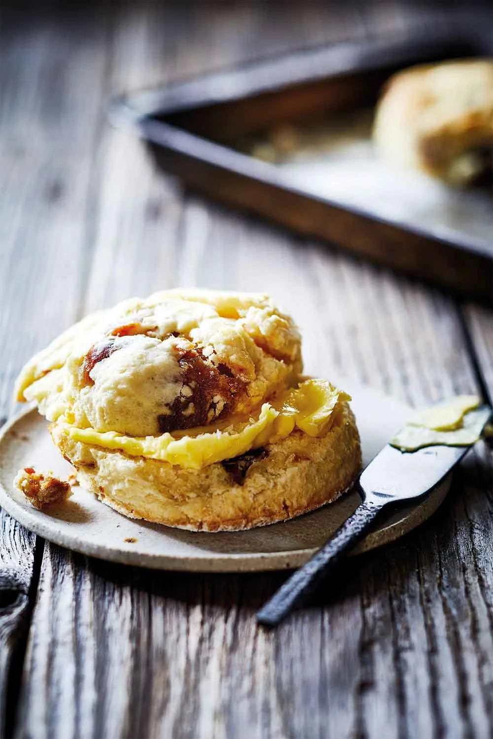 Date scones recipe from Nadine Ingram at Flour and Stone