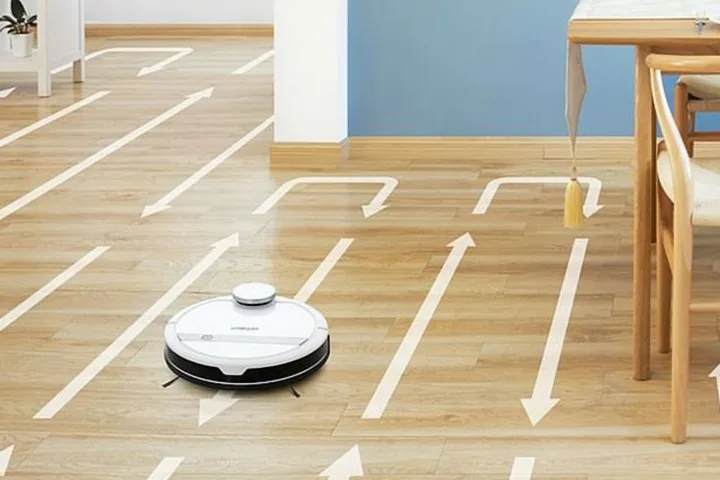 The Ecovacs Deebot Ozmo 610 does all your vacuuming and mopping for you!