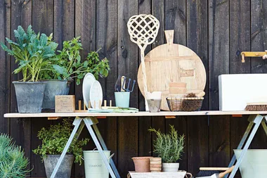 How to style up a small garden and make it feel bigger